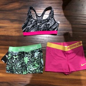 Kids YM brand new with tags Nike pros